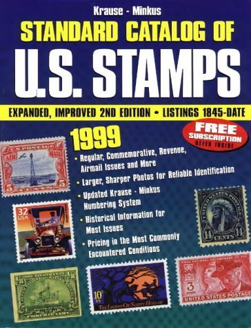 Beispielbild fr Krause-Minkus Standard Catalog of U.S. Stamps 1999 zum Verkauf von Library House Internet Sales