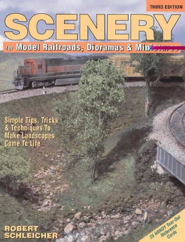 Stock image for Scenery for Model Railroads, Dioramas & Miniatures: With 25 Handy Tear-Out Reference Cards for sale by BooksRun