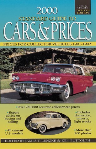 Beispielbild fr 2000 Standard Guide to Cars & Prices (Standard Guide to Cars and Prices, 2000) zum Verkauf von HPB-Emerald