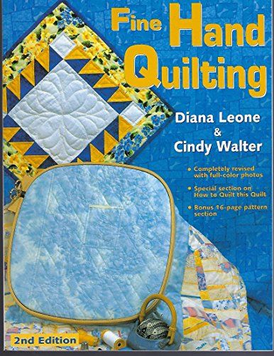 Imagen de archivo de Fine Hand Quilting a la venta por SecondSale