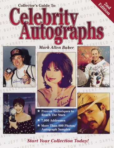 Stock image for Collectors Guide to Celebrity Autographs for sale by Wonder Book