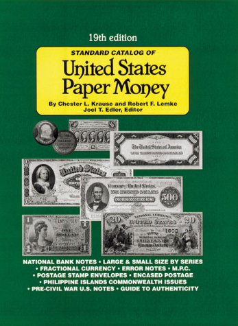 Imagen de archivo de Standard Catalog of United States Paper Money a la venta por Wonder Book