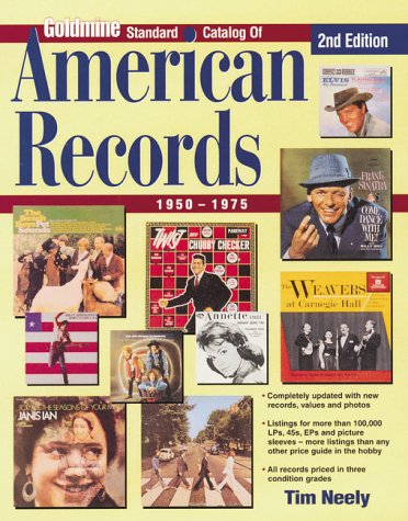 Stock image for "Standard Catalog of American Records, 1950-1975 (Goldmine Price Guide for sale by Hawking Books