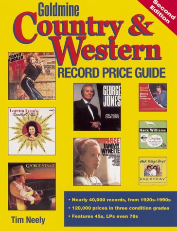 Stock image for Goldmine Country & Western Record Price Guide for sale by Half Price Books Inc.