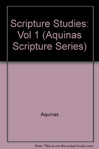 Commentary on St. Paul's Epistle to the Galatians (Aquinas Scripture Series) (9780873430210) by Thomas Aquinas