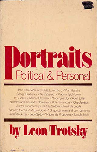 Portraits, Political and Personal (9780873485036) by Trotsky, Leon