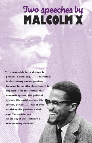 Beispielbild fr Two Speeches by Malcolm X zum Verkauf von Wonder Book