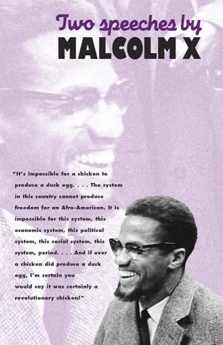 Stock image for Two Speeches by Malcolm X for sale by SecondSale