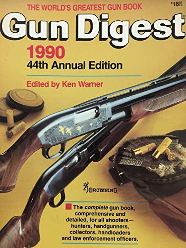 Beispielbild fr Gun Digest, 1990: 44th Annual Edition zum Verkauf von HPB Inc.