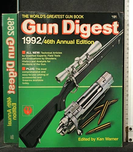 Imagen de archivo de Gun Digest 1992 46th Annual Edition a la venta por HPB-Ruby