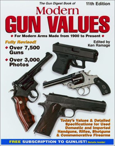 Stock image for The Gun Digest Book of Modern Gun Values: For Modern Arms Made from 1900 to Present for sale by Bingo Books 2