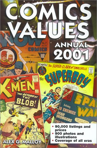 Stock image for Comics Values Annual 2001 (Comics Values Annual, 2001) for sale by HPB-Red