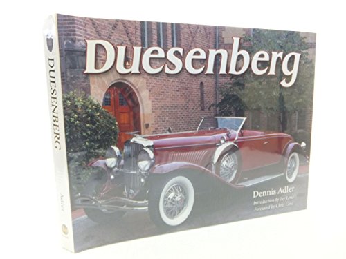 Duesenberg (9780873493888) by Adler, Dennis