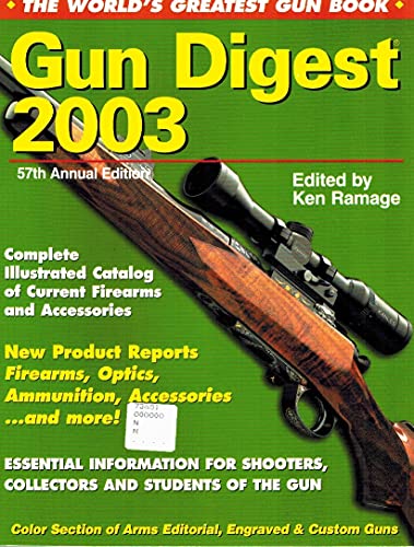 Stock image for Gun Digest 2003 for sale by HPB-Emerald