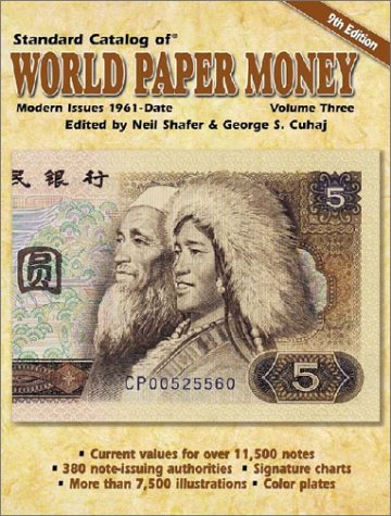 Beispielbild fr Standard Catalog of World Paper Money, Modern Issues, 1961-Date zum Verkauf von Better World Books