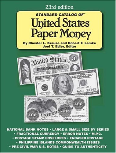 Beispielbild fr Standard Catalog of United States Paper Money zum Verkauf von Better World Books