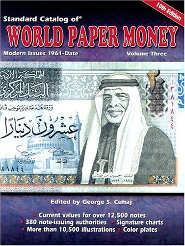 Beispielbild fr Standard Catalog of World Paper Money: Modern Issues 1961-Date (Standard Catalog of World Paper Money: Vol.3: Modern Issues) zum Verkauf von Wonder Book