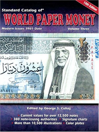 Stock image for Standard Catalog of World Paper Money: Modern Issues 1961-Date (Standard Catalog of World Paper Money: Vol.3: Modern Issues) for sale by Wonder Book