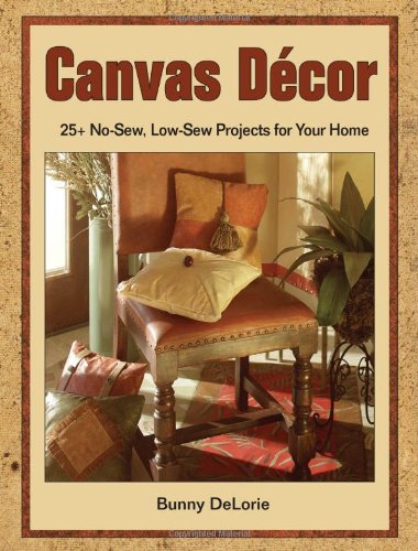 9780873498487: Canvas Decor: 25+ No-Sew, Low-Sew Projects For Your Home