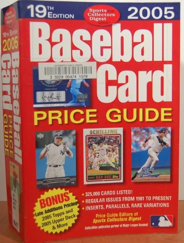 Imagen de archivo de 2005 Baseball Card Price Guide (Baseball Card Price Guide) a la venta por -OnTimeBooks-