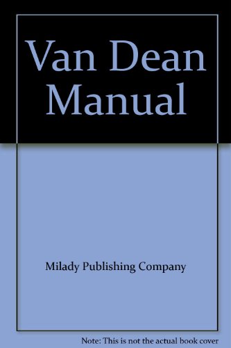 9780873503686: Van Dean Manual