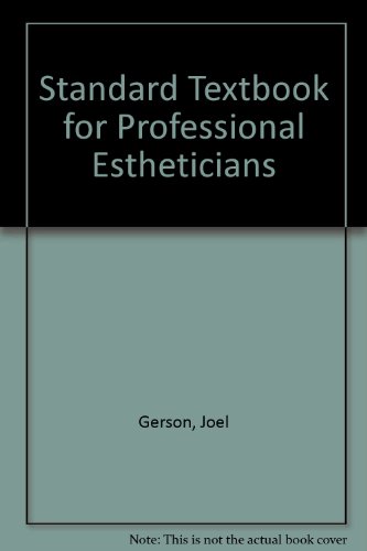 Imagen de archivo de Standard Textbook for Professional Estheticians a la venta por Hawking Books