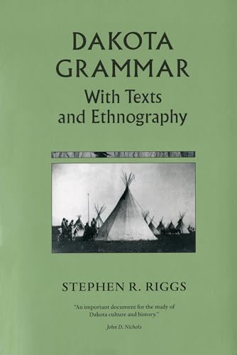 9780873514729: Dakota Grammar: With Texts and Ethnography