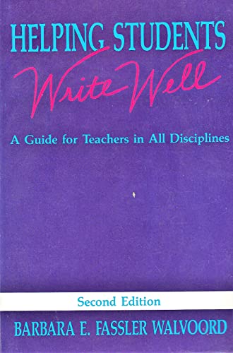 Imagen de archivo de Helping Students Write Well a la venta por Better World Books: West