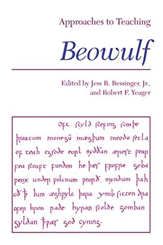 Stock image for Approaches to Teaching Beowulf (Approaches to Teaching World Literature) for sale by Book House in Dinkytown, IOBA