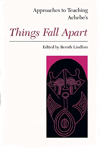 Beispielbild fr Approaches to Teaching Achebe's Things Fall Apart (Approaches to Teaching World Literature) zum Verkauf von SecondSale