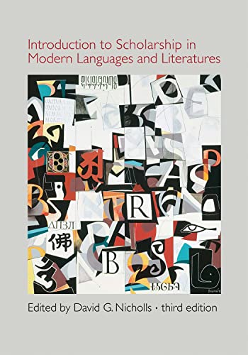 Beispielbild fr Introduction to Scholarship in Modern Languages and Literatures (Modern Language Association) zum Verkauf von SecondSale
