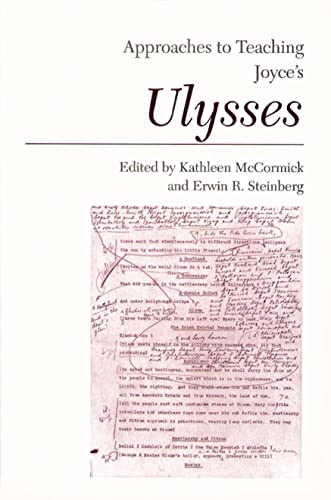 Stock image for Approaches to Teaching Joyce's Ulysses (Approaches to Teaching World Literature) for sale by HPB-Ruby