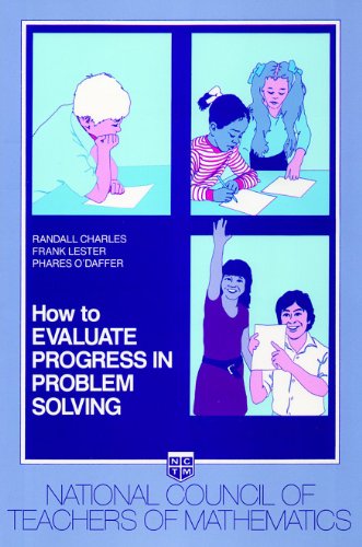 Stock image for How to Evaluate Progress in Problem Solving for sale by Better World Books