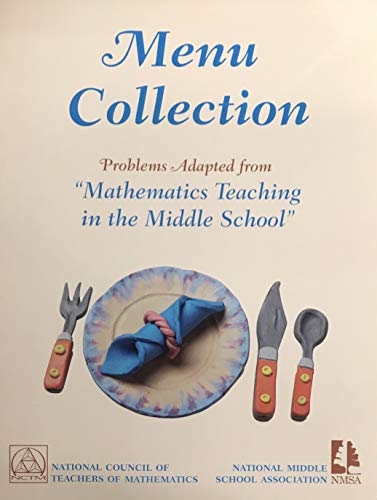 Stock image for Menu Collection: Problems Adapted from Mathematics Teaching in the Middle School for sale by ThriftBooks-Atlanta