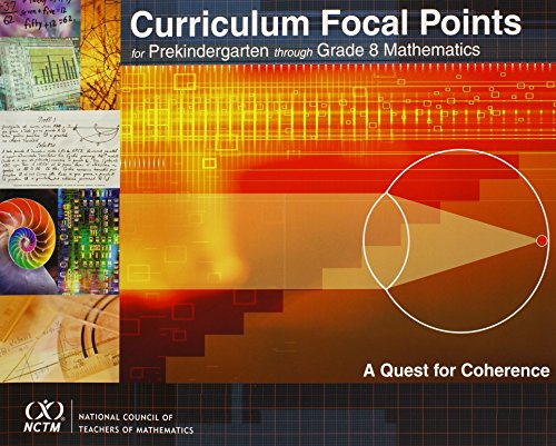 Stock image for Curriculum Focal Points for Prekindergarten Through Grade 8 Mathematics: A Quest for Coherence for sale by Revaluation Books