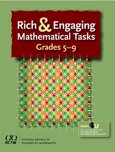 Rich and Engaging Mathematical Tasks: Grades 5-9 (9780873536332) by Glenda Lappan; Margaret Schwan Smith; Elizabeth Jones