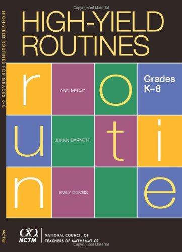9780873537193: High Yield Routines for Grades K-8