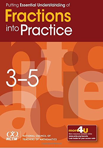 Beispielbild fr Putting Essential Understanding of Fractions into Practice in Grades 3-5 zum Verkauf von SecondSale