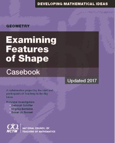 Stock image for Examining Features of Shape Casebook for sale by Better World Books