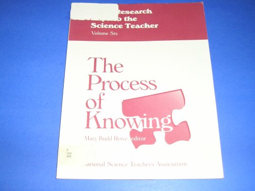 Imagen de archivo de What Research Says to the Science Teacher: The Process of Knowing a la venta por Books to Die For