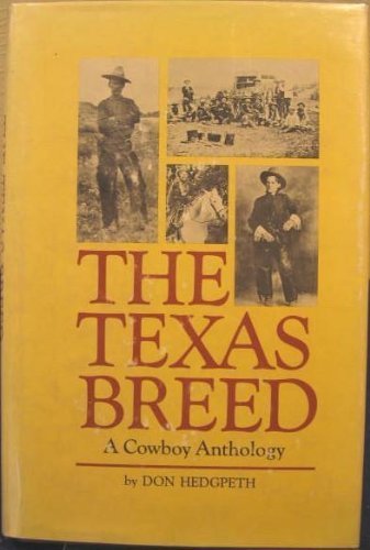 9780873581738: The Texas Breed: A Cowboy Anthology