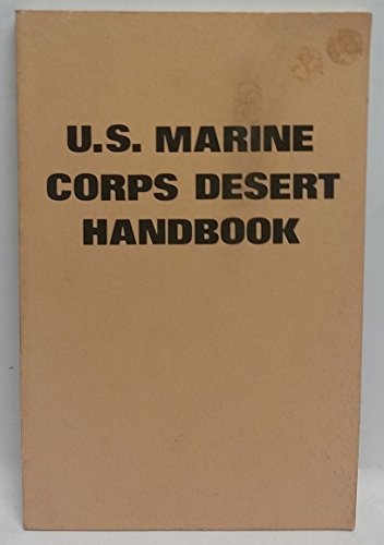 Stock image for U.S. Marine Corp Desert Handbook for sale by Stan Clark Military Books