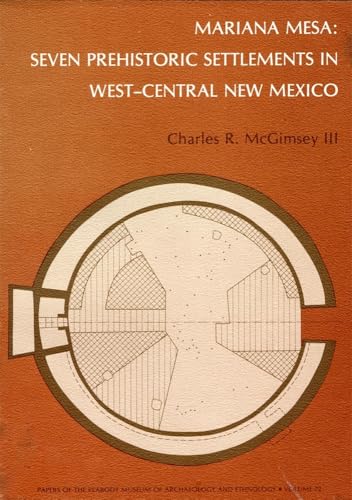 Imagen de archivo de Mariana Mesa: Seven Prehistoric Settlements in West-central New Mexico a la venta por Riverby Books