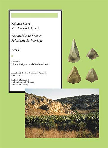 Beispielbild fr Kebara Cave, Mt. Carmel, Israel zum Verkauf von Blackwell's