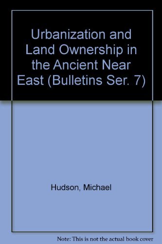 Beispielbild fr Urbanization and Land Ownership in the Ancient New East zum Verkauf von Blackwell's