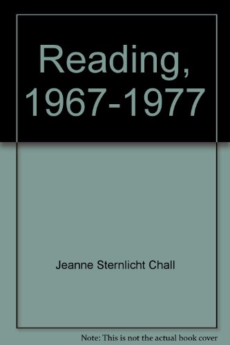 Stock image for Reading, 1967-1977 : A Decade of Change and Promise for sale by Better World Books