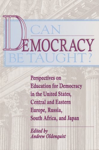 Stock image for Can Democracy Be Taught? for sale by Better World Books