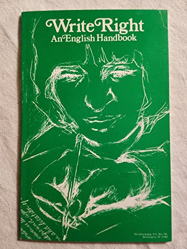 Imagen de archivo de Write Right: An English Handbook a la venta por HPB-Red