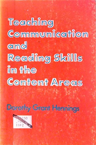 Stock image for Teaching Communication and Reading Skills in the Content Areas for sale by Better World Books