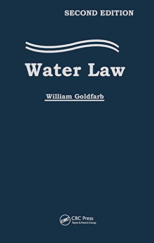 Beispielbild fr Water Law zum Verkauf von Better World Books